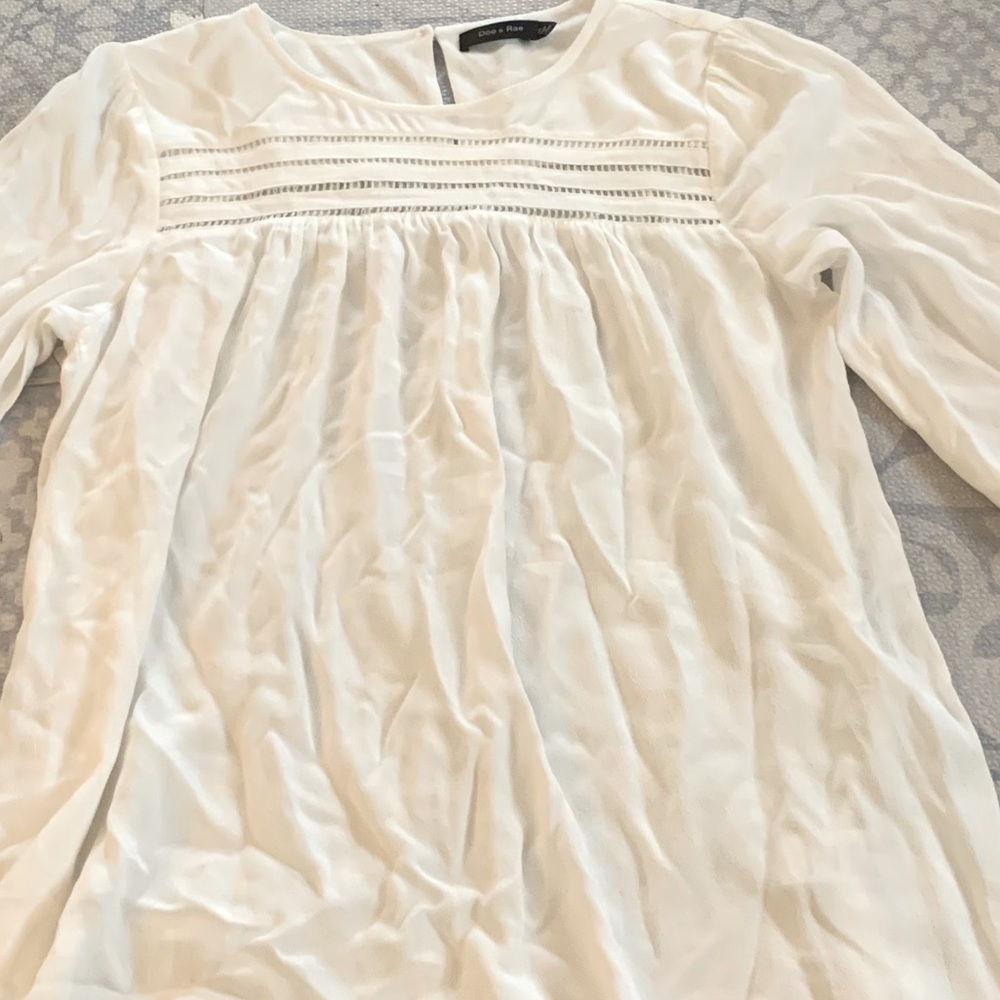 Doe & Rae White Top